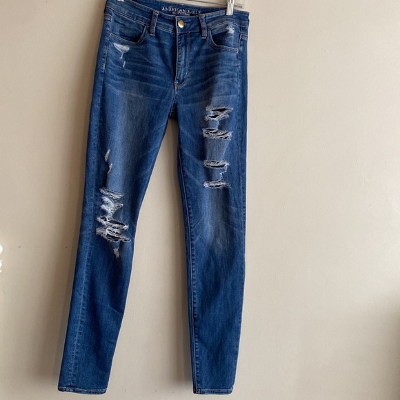 American eagle outfitters Super Stretch X Distressed Jeans - Picture 7 of 7